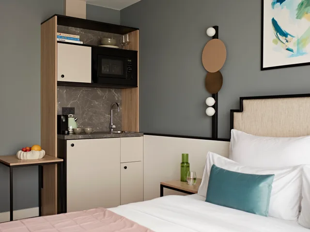 Medium, Studio, Kitchenette، numa I Arc Rooms and Apartments (ex Hotel Angleterre) 2/3