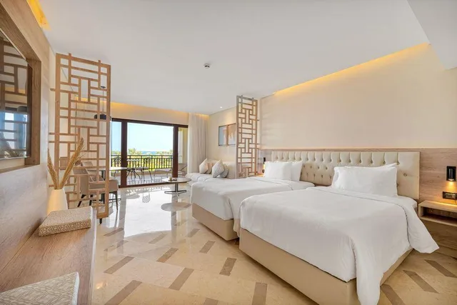 جناح سوبيريور بسريرين مزدوجين بإطلالة على البحر، Steigenberger ALDAU Beach Hotel 1/1
