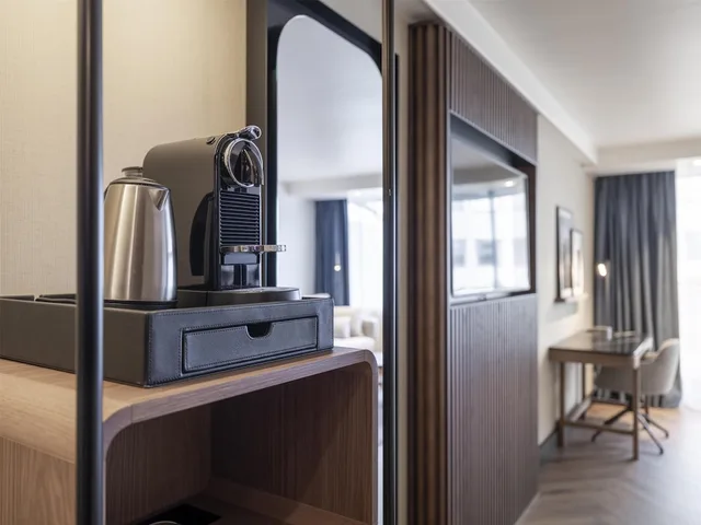 غرفة ديلوكس بسريرين منفصلين بشرفة، Radisson Blu Scandinavia Oslo 6/6