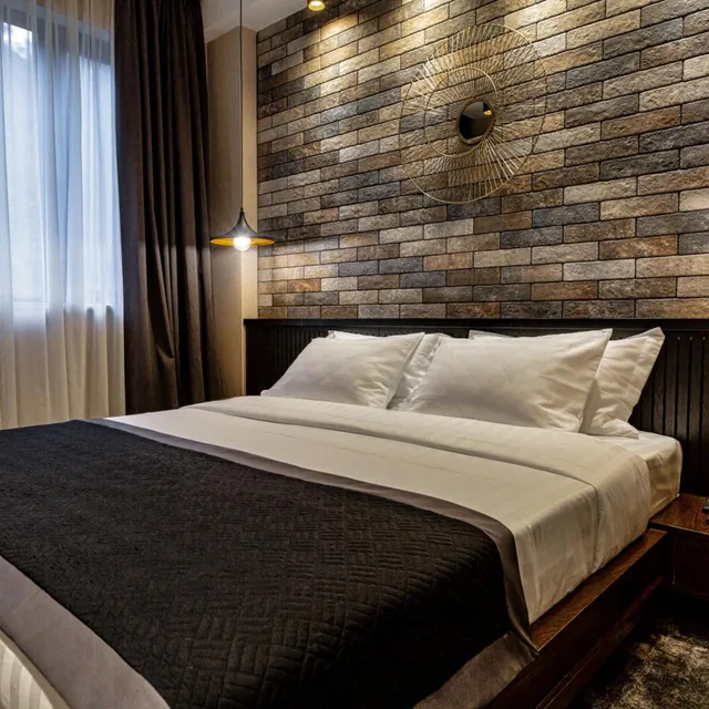 غرفة قياسية بسرير كينج مع أريكة، Hotel Adamo Tbilisi 3/4