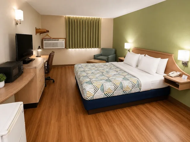 غرفة بزنس بسرير كينج، Motel6 Morehead, KY 1/10