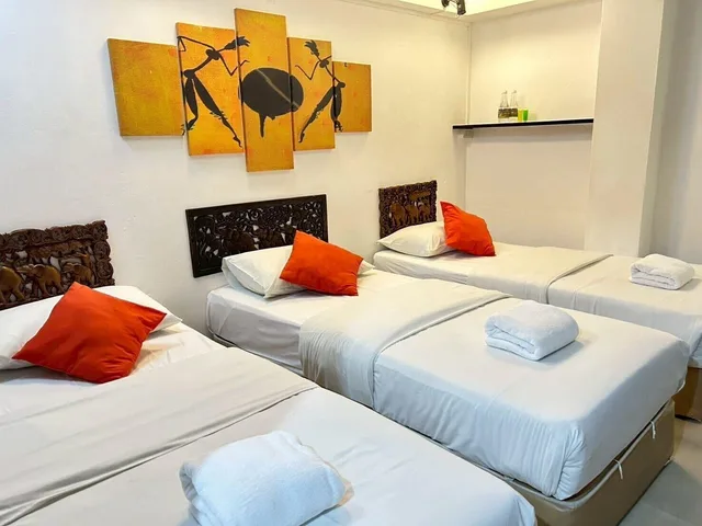 غرفة ثلاثية بغرفة نوم واحدة، Khaosan Art Hotel 3/7