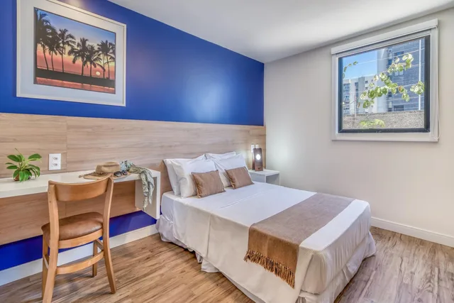 غرفة بسرير مزدوج لذوي الإعاقة، CAIS DA PRAIA HOTEL 1/4
