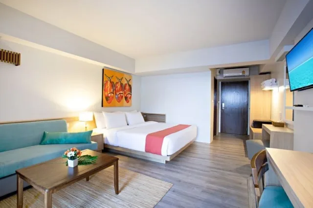 غرفة ديلوكس بسرير كوين بإطلالة على المسبح، Wild Orchid Villa Krabi 7/10