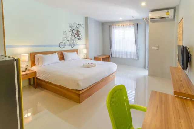 غرفة قياسية بسرير مزدوج، AONANG MITI RESORT 3/4