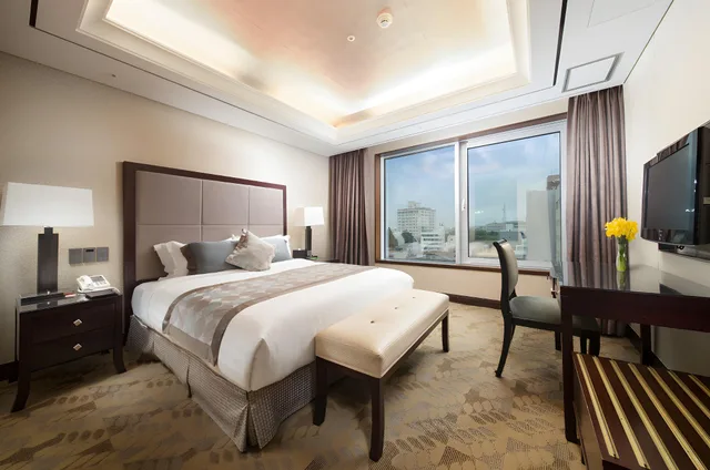 جناح ملكي بسريرين كوين بغرفتي نوم، Jeju Sun Hotel and Casino 1/1