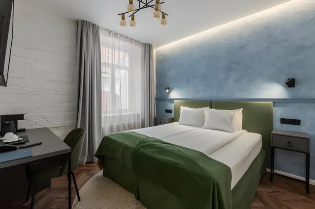 غرفة بسرير مزدوج أو سريرين منفصلين، Konventa Seta Hotel Keystone Collection 1/2