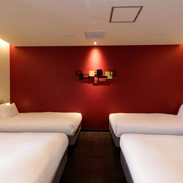 غرفة بريميوم رباعية، HOTEL AMANEK Osaka Namba 3/5