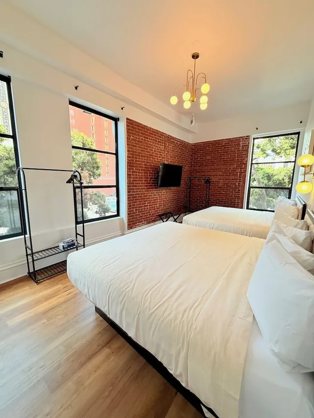 غرفة قياسية بسريرين كوين، The Beau Hotel Downtown San Diego Gaslamp Quarter 2/10
