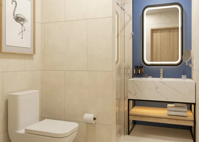 جناح بسرير كينج وسريرين مزدوجين بغرفتي نوم، Voco Surfside Aruba by IHG 6/8
