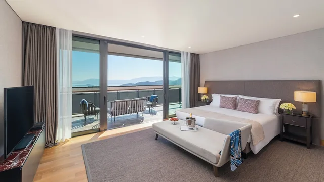 4 Bedrooms, Residential, Apartment, Twin Beds, 2 King Beds, Sea View، Mandarin Oriental Bodrum 1/2