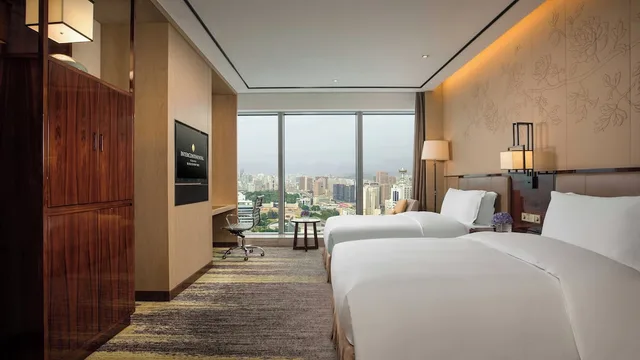 غرفة كلاسيكية بسريرين مزدوجين بإطلالة على المدينة، InterContinental FUZHOU 3/4