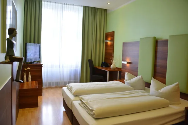 غرفة بسرير مزدوج أو سريرين منفصلين، Arthotel Munich 3/10