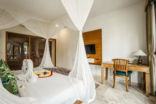 غرفة ديلوكس بإطلالة على المسبح، Sabana Ubud 4/10