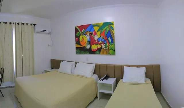 غرفة قياسية ثلاثية بثلاثة أسرّة، Simas Praia Hotel 1/7
