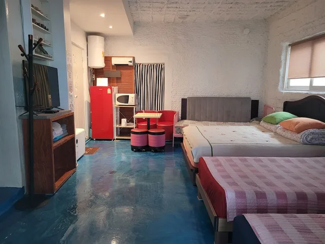 جناح استوديو كلاسيكي بسرير كوين وسريرين فرديين، Vision Guest House 1/8