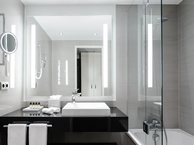 غرفة بريميوم سوبيريور بسريرين منفصلين، Pullman Berlin Schweizerhof 4/6