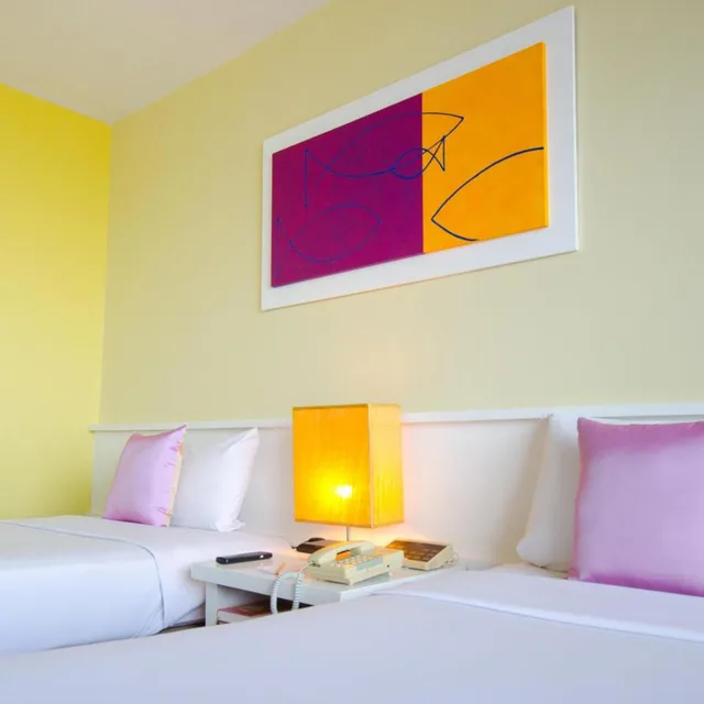 غرفة سوبيريور بسرير مزدوج أو سريرين منفصلين بإطلالة على المدينة، Tongtara Riverview Hotel 5/8