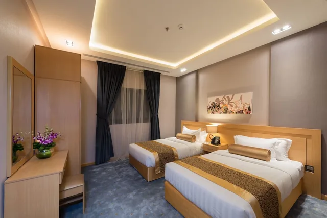 1 Bedroom, Suite, Twin Beds, 2 Bathrooms، فندق بودل المونسية(Boudl Al Munsiyah) 1/1