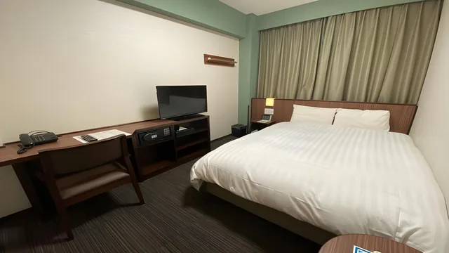 غرفة بسرير مزدوج مع سرير إضافي، Myojin no Yu Dormy Inn Premium Kanda 1/1