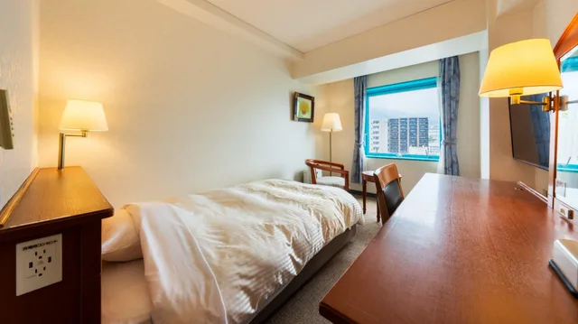 Semi Room, Standard, Semi Double Bed, Mountain View, Smoking، Hotel Seawave Beppu 1/1