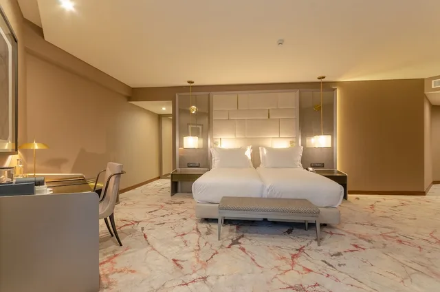 غرفة ديلوكس بسريرين منفصلين بإطلالة على المدينة، Turim Boulevard Hotel 3/4