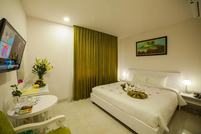 غرفة ديلوكس بسرير مزدوج أو سريرين منفصلين، Hotel La Perle Hue 5/10