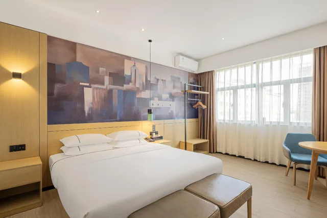 غرفة ديلوكس بسرير كينج، City Comfort Inn (Guangzhou Liwan Zengjiao) 1/1