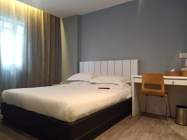 غرفة ديلوكس بإطلالة على المدينة، Kinabalu Daya Hotel 2/5