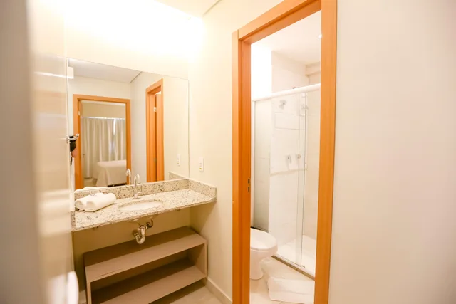شقة بإطلالة على البحر بغرفتي نوم، Park - GAV Hoteis e Resorts 4/4