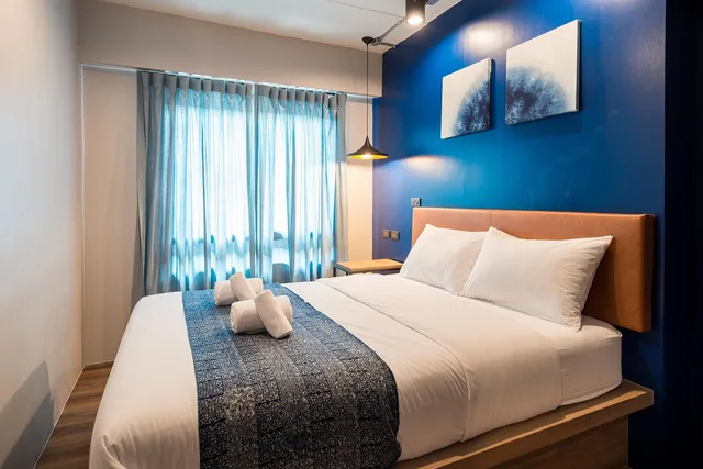 غرفة بسرير مزدوج بحمام مشترك، Natee Hostel 1/1