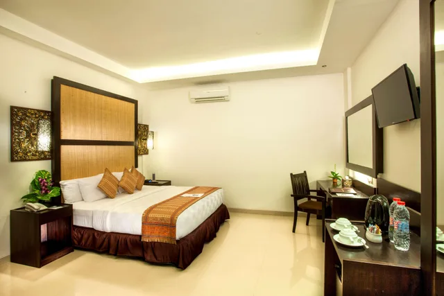 غرفة ديلوكس بسرير مزدوج، Best Western Kuta Villa 1/3