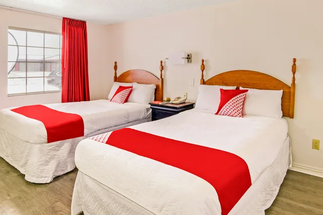 غرفة بسريرين مزدوجين للمدخنين، OYO Hotel Killeen 3/4