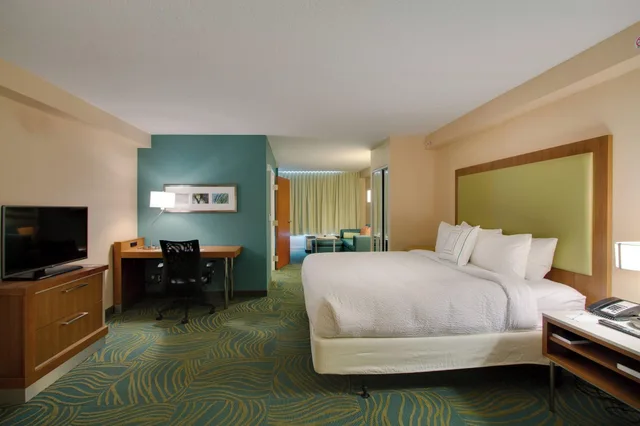 استوديو بسرير كينج، SpringHill Suites Orlando Lake Buena Vista South 1/3