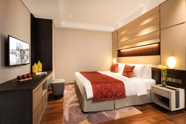 غرفة ديلوكس بغرفتي نوم، ASCOTT CENTRAL WUXI 1/3