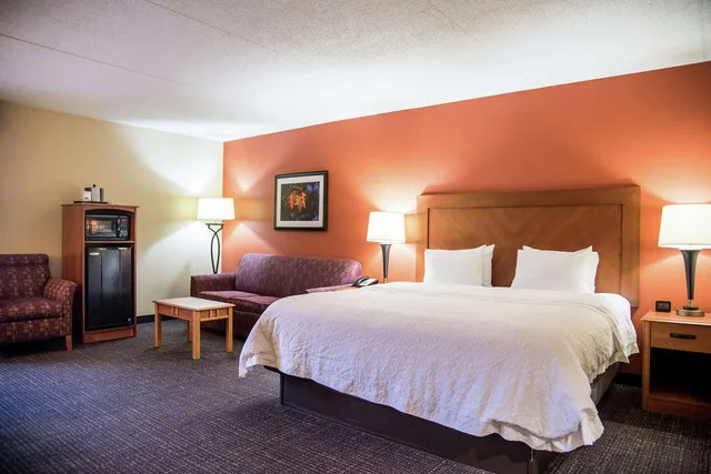 جناح استوديو بسرير كينج مع أريكة، Hampton Inn Muskegon 2/5