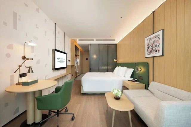 غرفة قياسية بسريرين مزدوجين، EVEN Hotel Guangzhou Baiyun Station by IHG 5/5