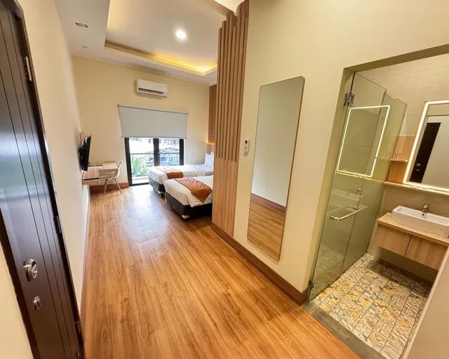 Premier, Twin Beds, Balcony, D'Bamboo Suites 3/4