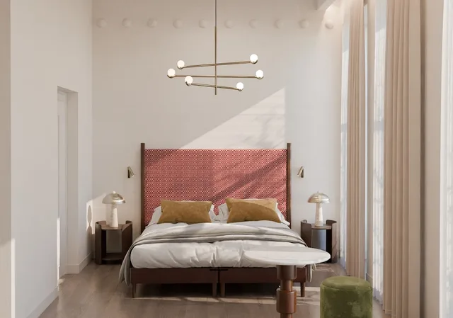 غرفة عائلية بسرير مزدوج مع أريكة، Casa Falcao Boutique Hotel by Aspasios 2/9