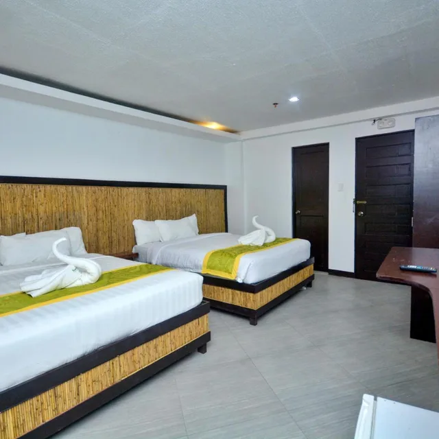 غرفة رباعية بسرير مزدوج، Bamboo Beach Resort Bar And Restaurant 10/10