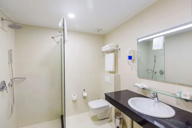 جناح تنفيذي بانورامي بسرير كينج بشرفة بإطلالة، Best Western Premier Batumi 2/4
