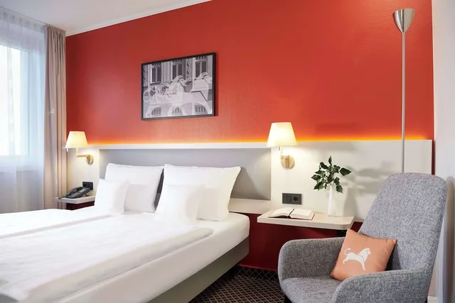 Standard, Queen Bed, Courtyard Area، Best Western Hotel Leipzig City Center 3/5