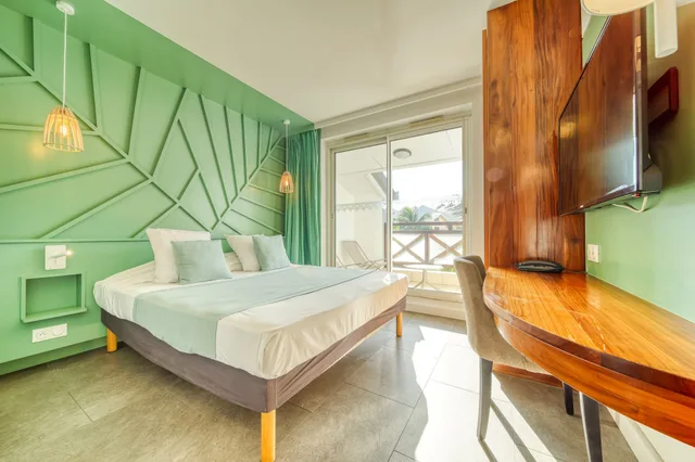 غرفة أساسية بسرير كوين، Residence Tropic Appart Hotel 1/2