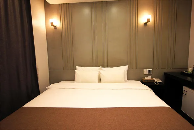 غرفة ديلوكس بسرير مزدوج، Seattle B Hotel 5/9