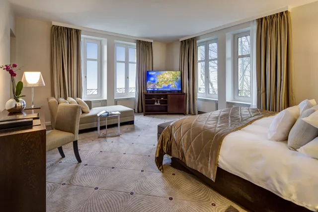 جناح رئاسي بسرير فردي، Lausanne Palace And Spa 2/3