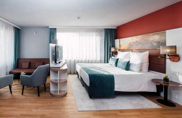غرفة ديلوكس، Leonardo Hotel Zurich Airport 1/6