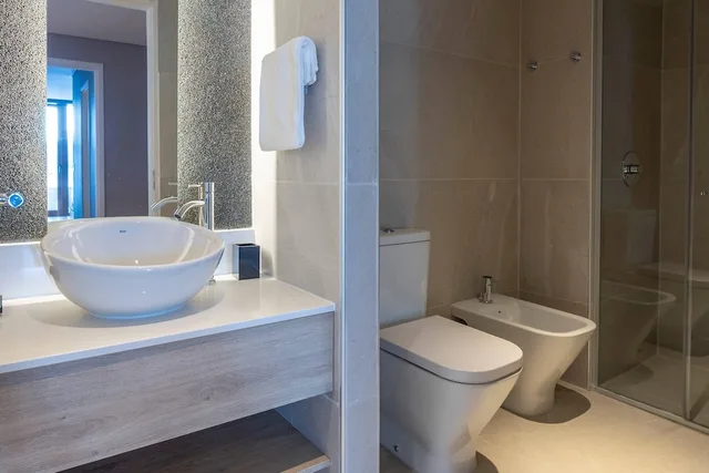 جناح ديلوكس بسرير كينج وسريرين منفصلين، Radisson Blu Bariloche 3/4