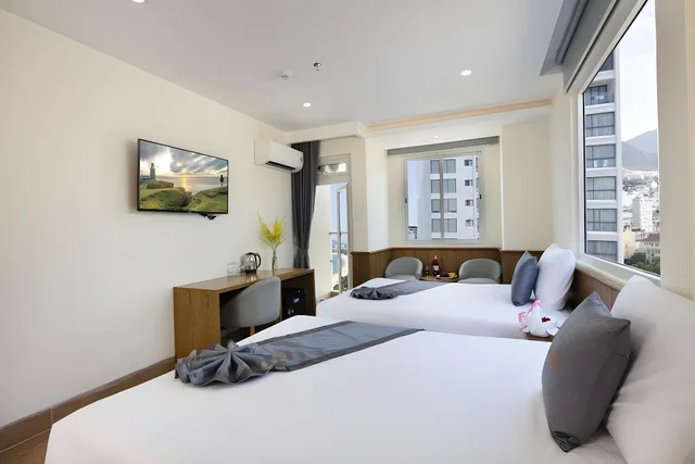 Superior, Double or Twin Bed, Sea View, Quang Vinh Hotel 3/3