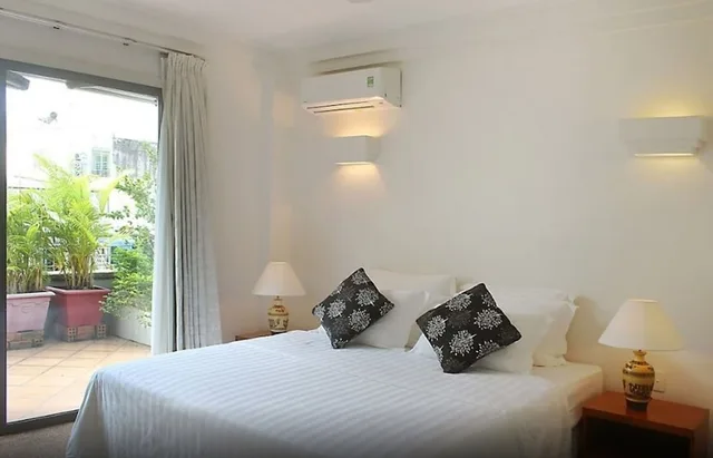 شقة ديلوكس بسرير كوين وسرير مزدوج بغرفتي نوم، Saigon Apartments 6/10