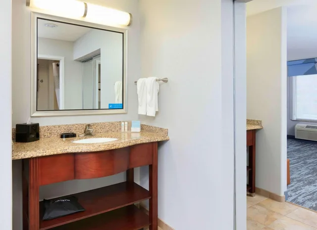 استوديو بسرير كينج مع أريكة، Hampton Inn Suites Dallas Arlington South 4/5